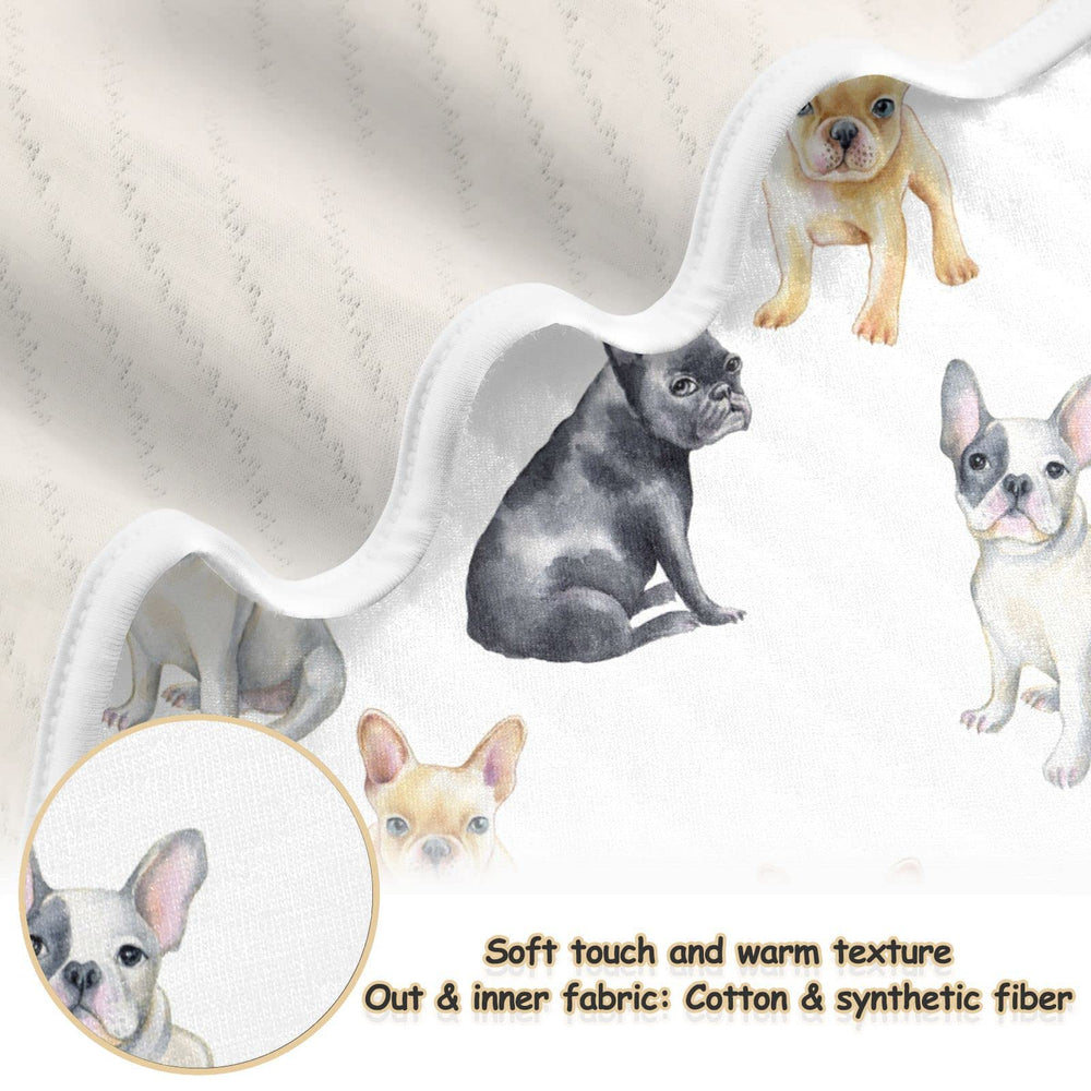 Ollabaky fabric close-up shows breathable cotton-polyester blend quality.