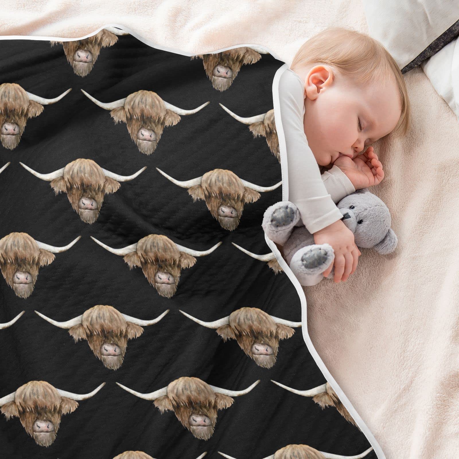 Ollabaky 30x40 nap blanket ready for crib or car seat.