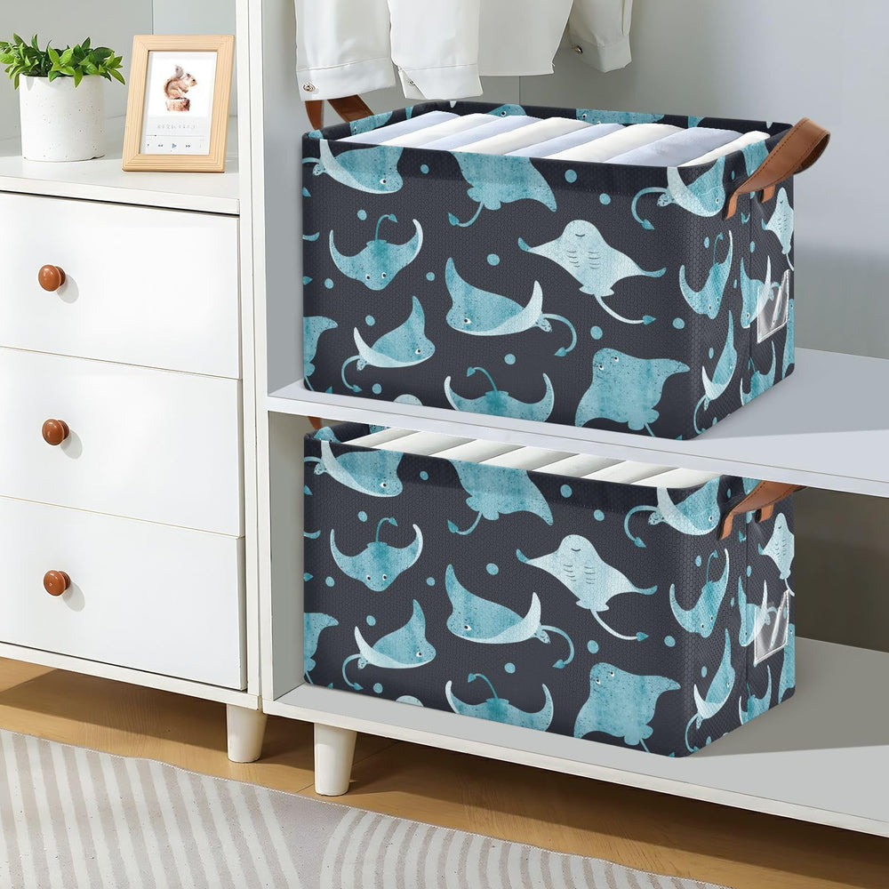 Ollabaky nursery organizer bin used for toys and baby items.
