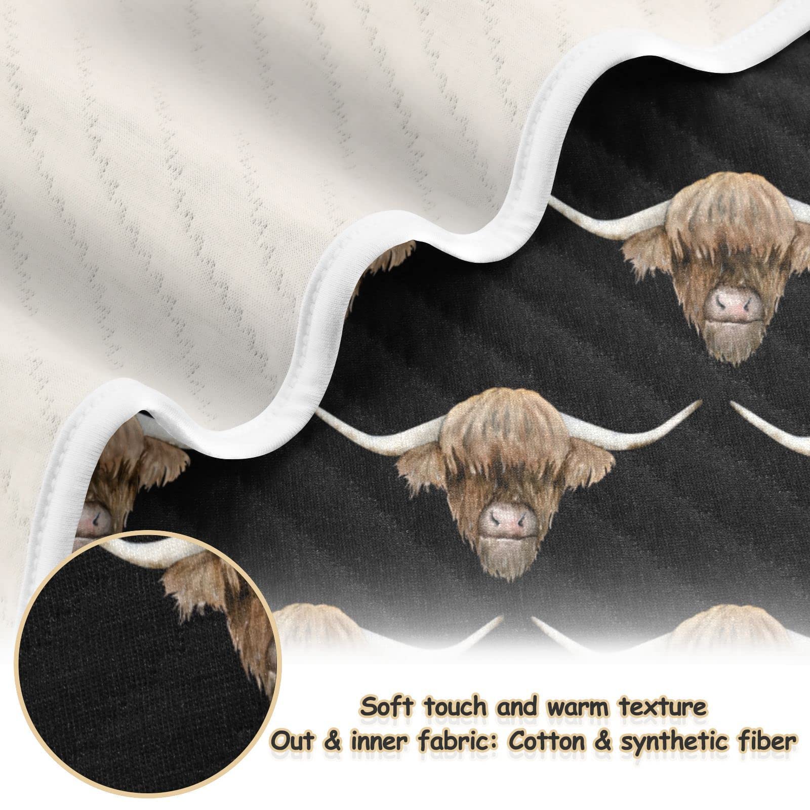 Ollabaky soft cotton fabric closeup showing gentle texture for sensitive skin.