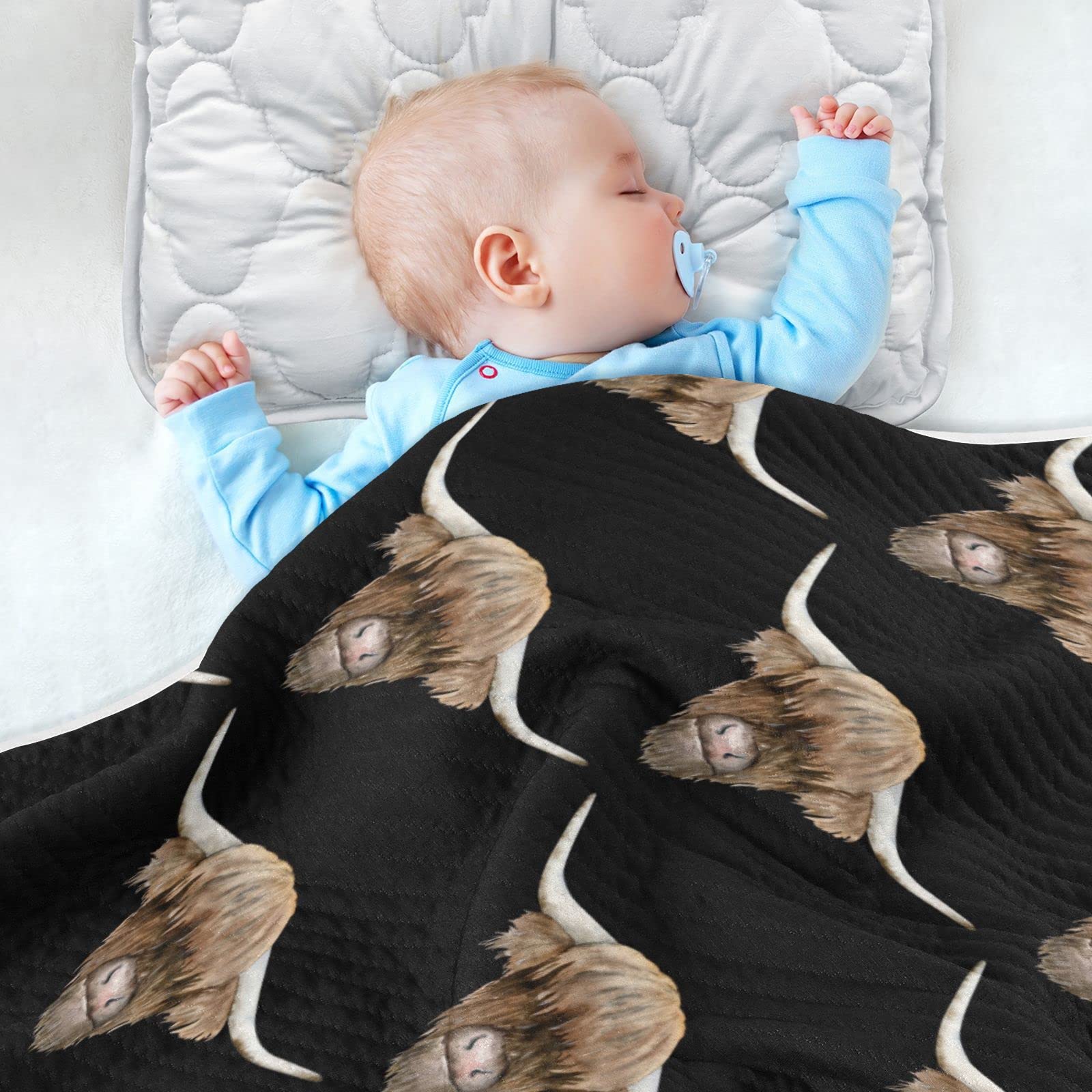 Ollabaky stroller blanket on-the-go for travel and daily outings.