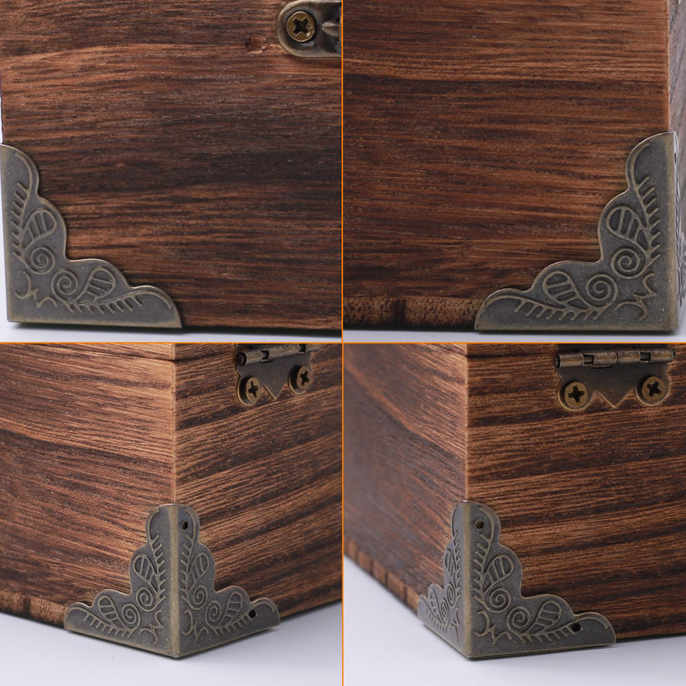 Olldag bronze furniture edge corner guards add vintage charm and protection.