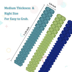 Olugu colorful chewy sticks support focus and soothing gums during playtime