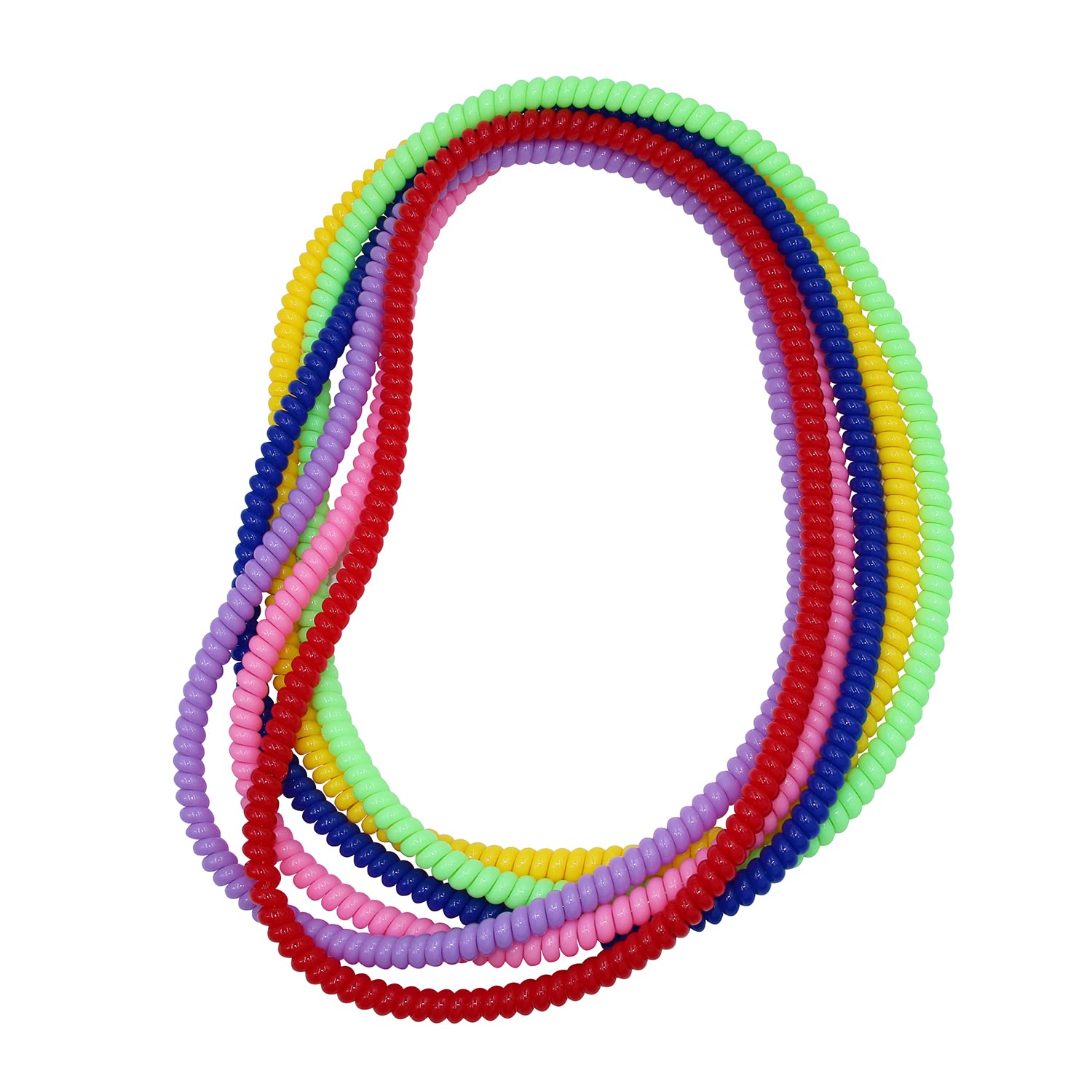 Olugu sensory chew necklace six-pack colors supports discreet fidgeting and focus