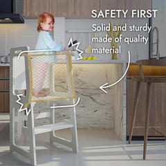 Wipe-clean material is shown for simple maintenance after playtime