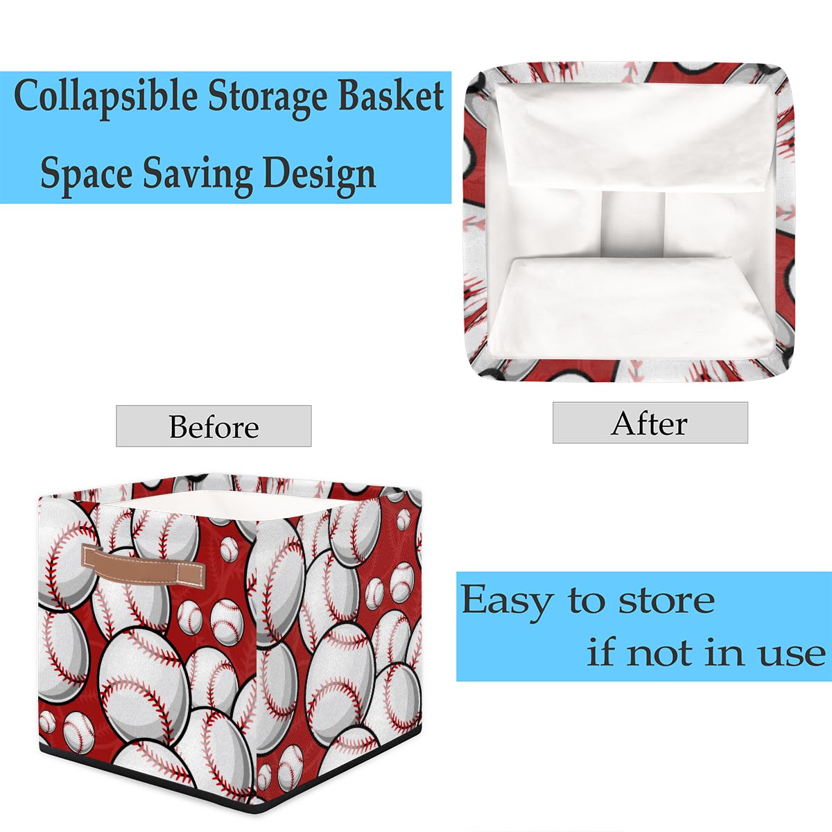 OMFUNS multi-purpose cube stores clothes, toys, shoes, and bath essentials neatly.