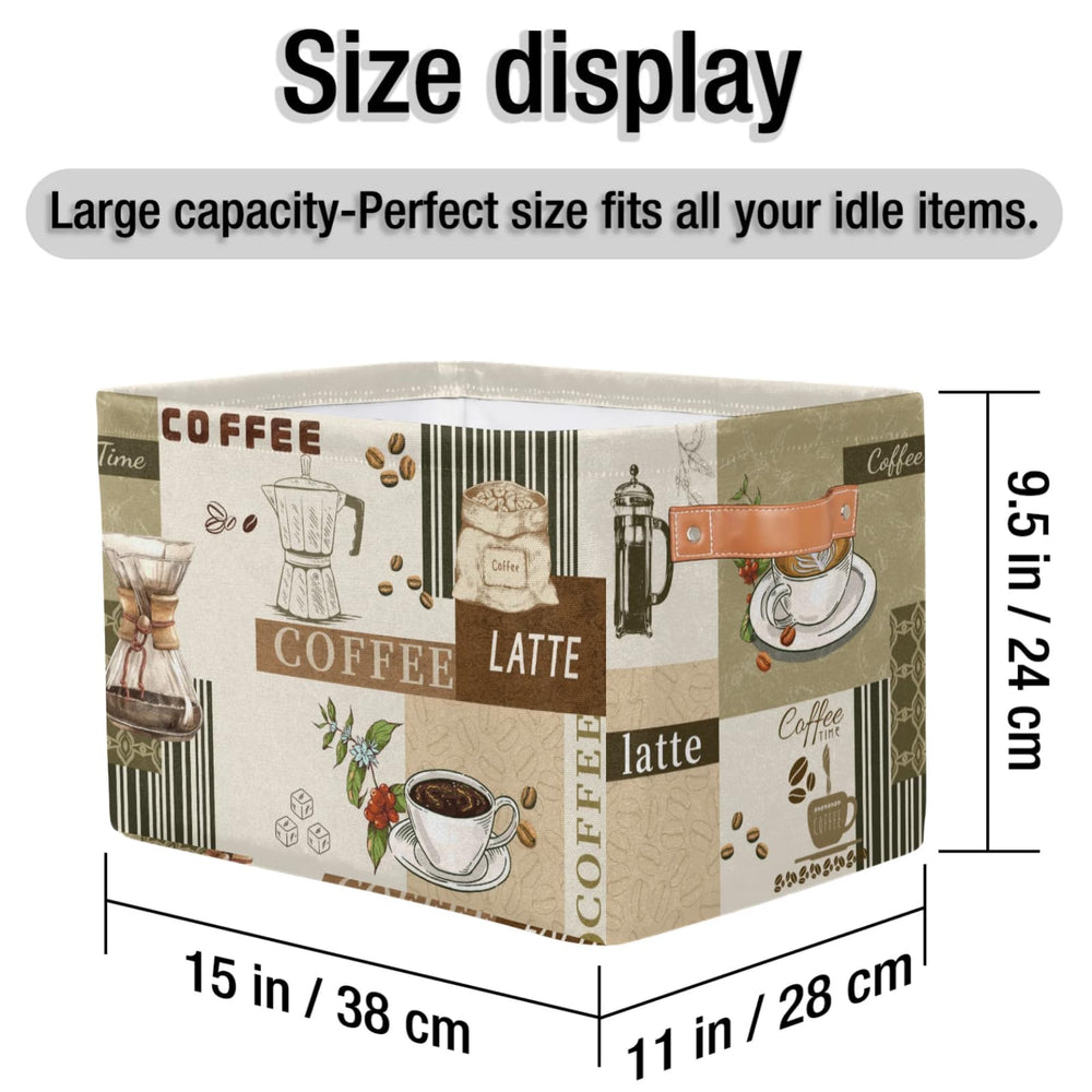 OMFUNS rectangle storage basket folded compact storage option when not in use.