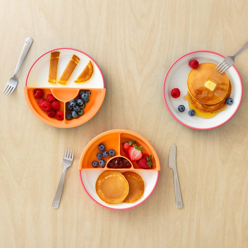 Gift-ready Omie plates packaging makes a thoughtful baby shower or birthday present.
