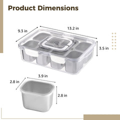 OMISTAR snack box leak-proof seal helps keep snacks fresh longer.