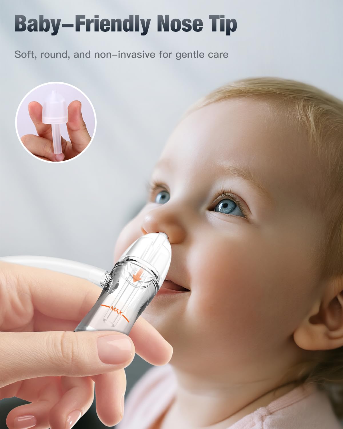 Omnilove quiet hand-powered suction device for calm nights.