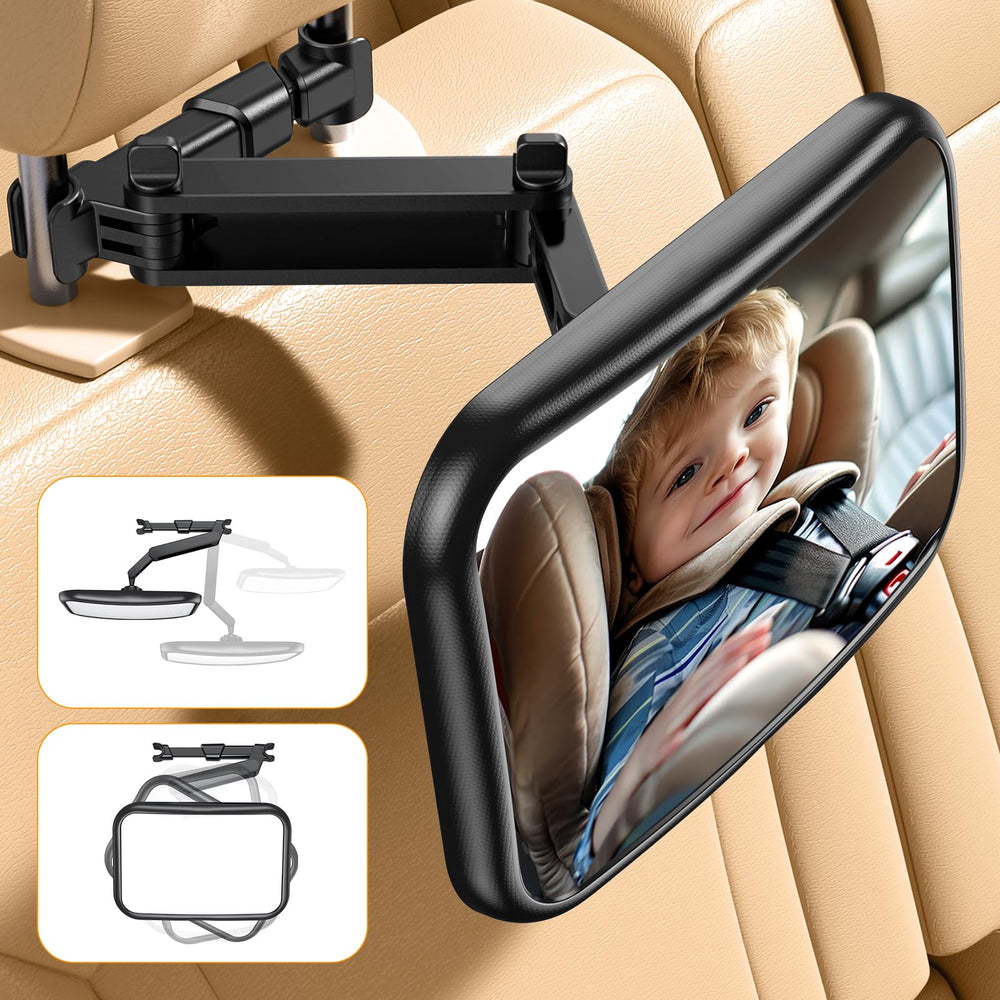OMOTON 360-degree adjustment lets you angle the view precisely