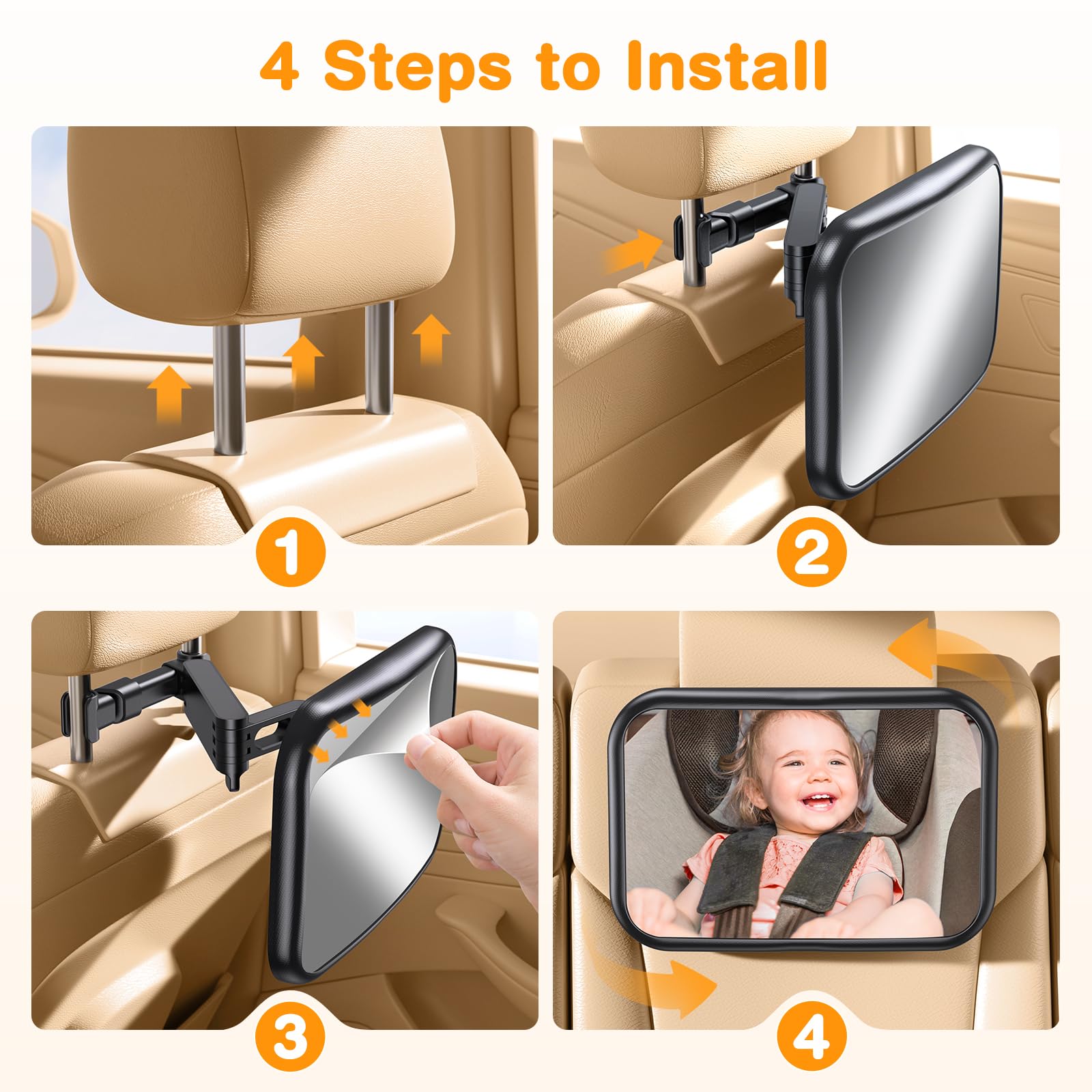 OMOTON easy-install design saves time during car setup
