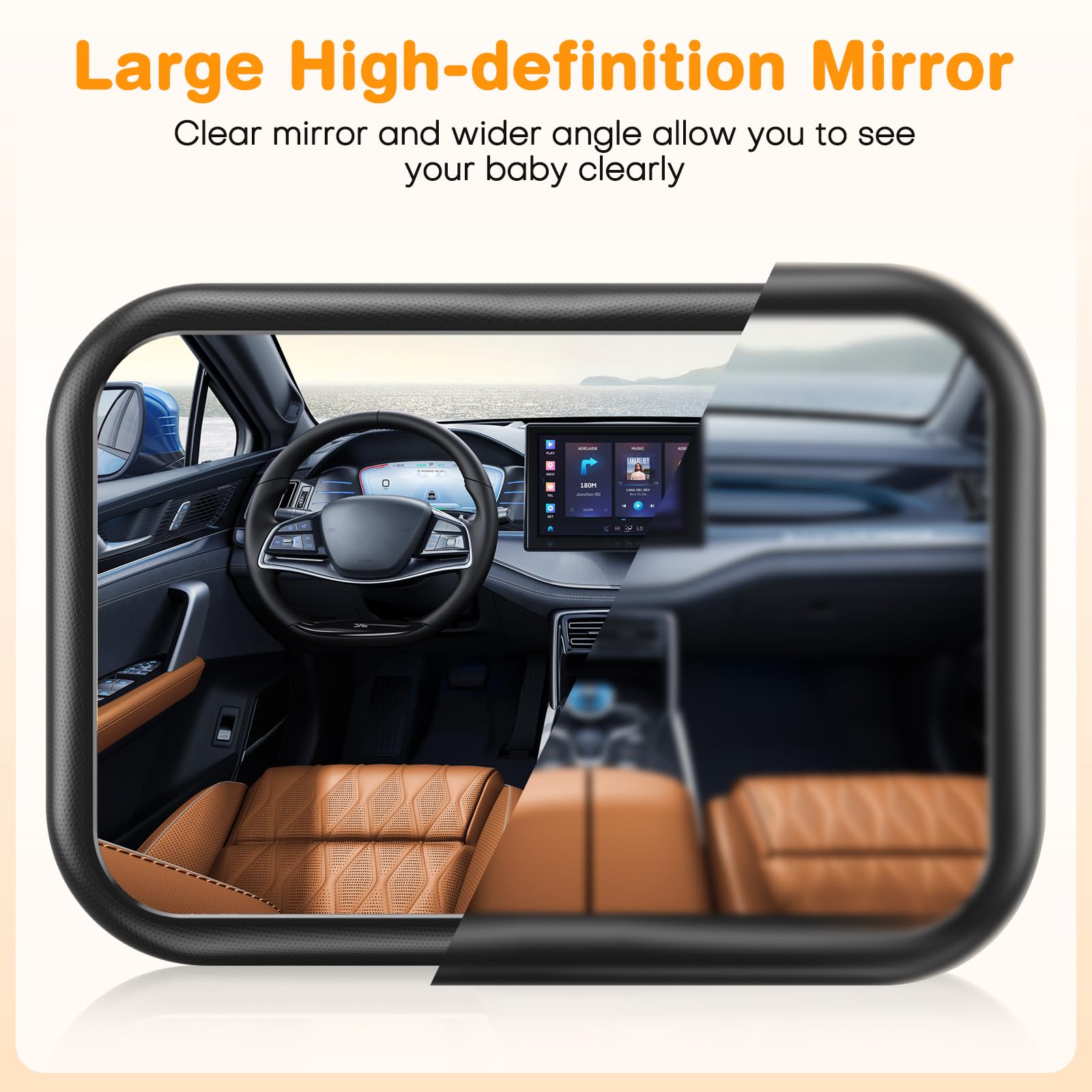 OMOTON compatible with vehicles using adjustable headrests for diverse cars