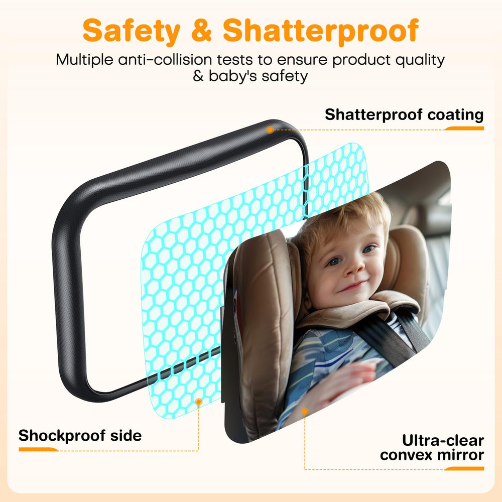 OMOTON triangular stability keeps the mirror steady on bumpy roads