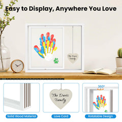 Omrhvi Deluxe wooden frame enhances home display.