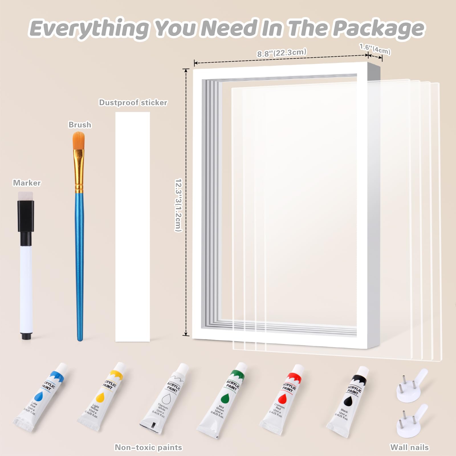 Omrhvi marker pen allows adding names and messages to the keepsake.