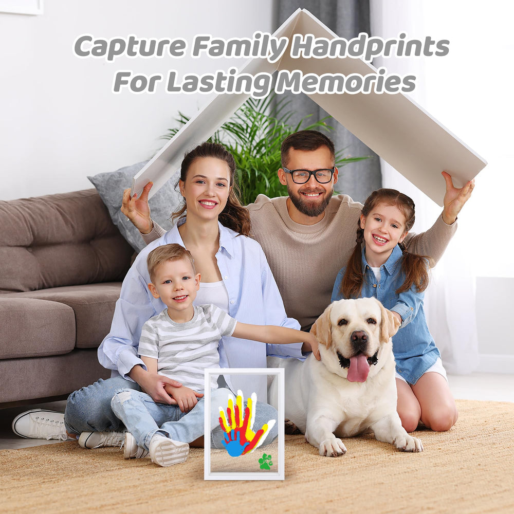 Omrhvi thick acrylic board provides crystal-clear viewing of impressions.