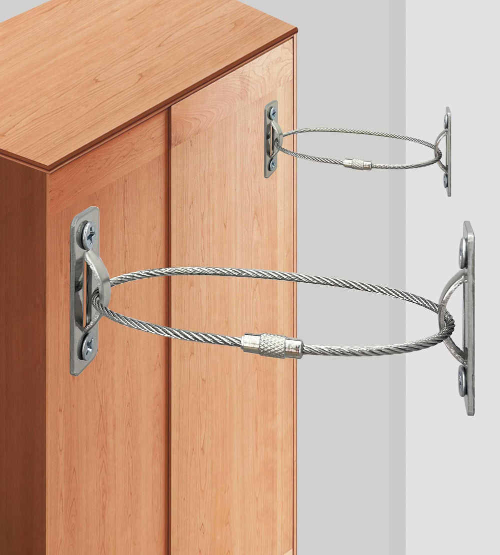 Omypuehen 6-set anti-tip package for versatile home protection.