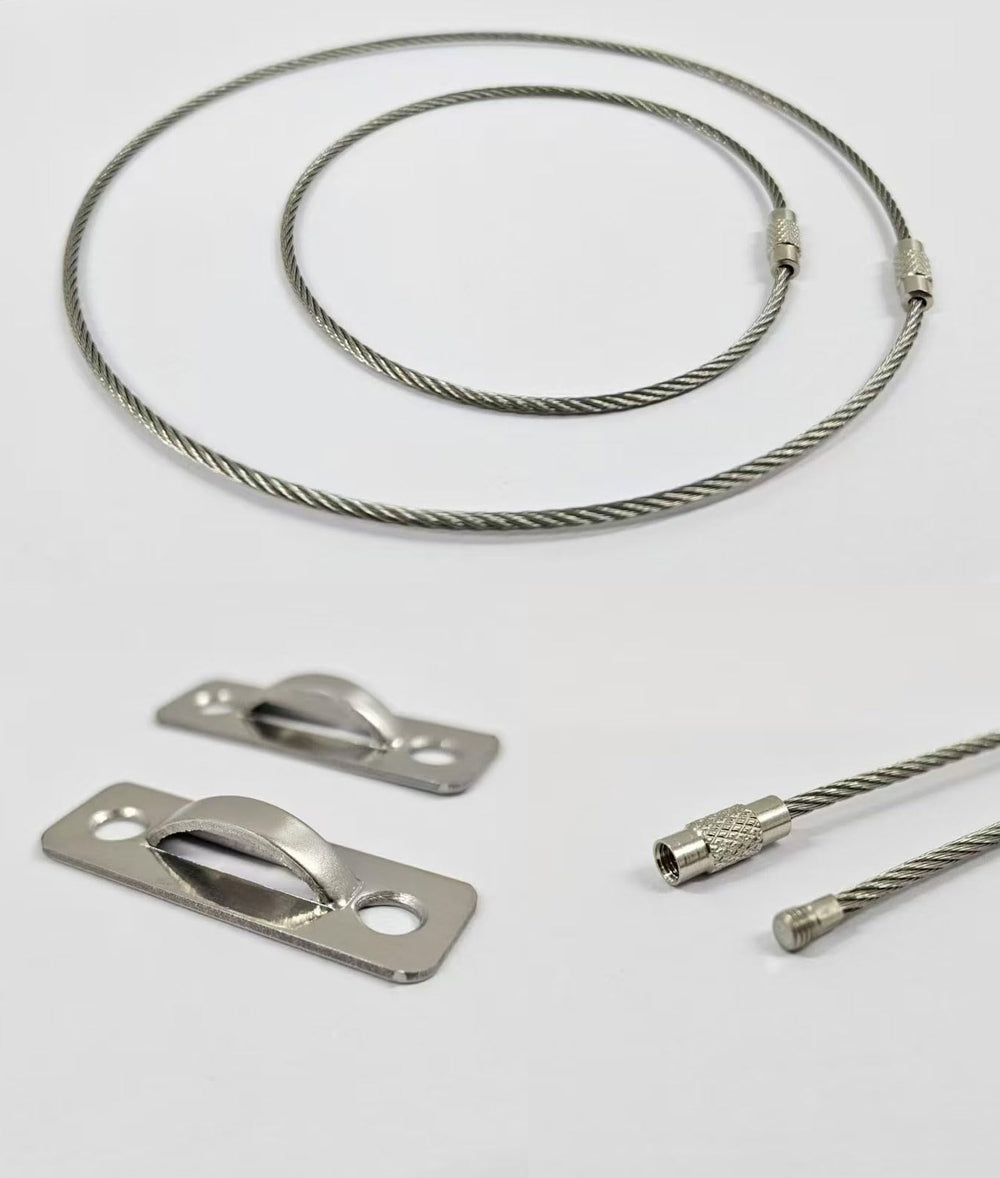 Omypuehen anti-tip strap secures bookshelf to wall for safe play.