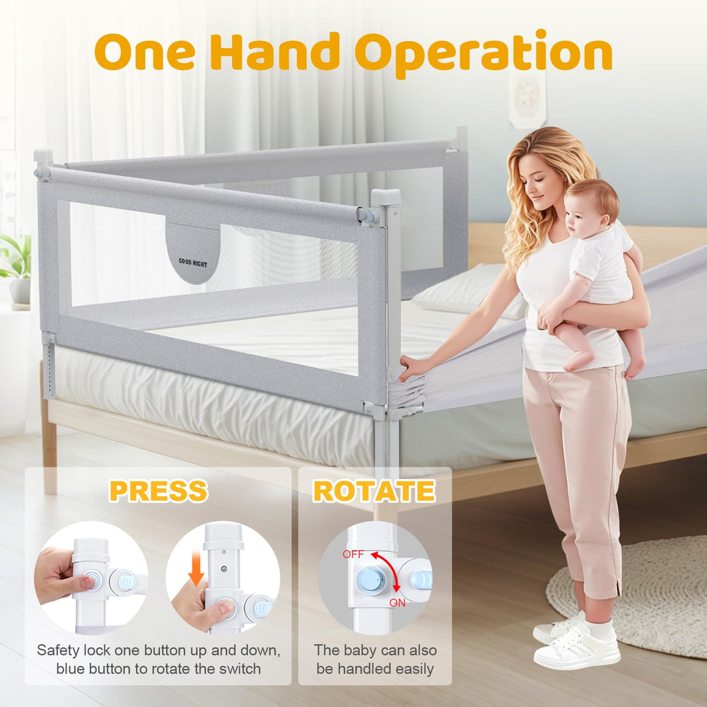 omzer bed rail king-size compatibility for larger beds