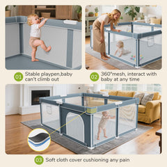 Omzer playpen designed for indoor and outdoor use during travels