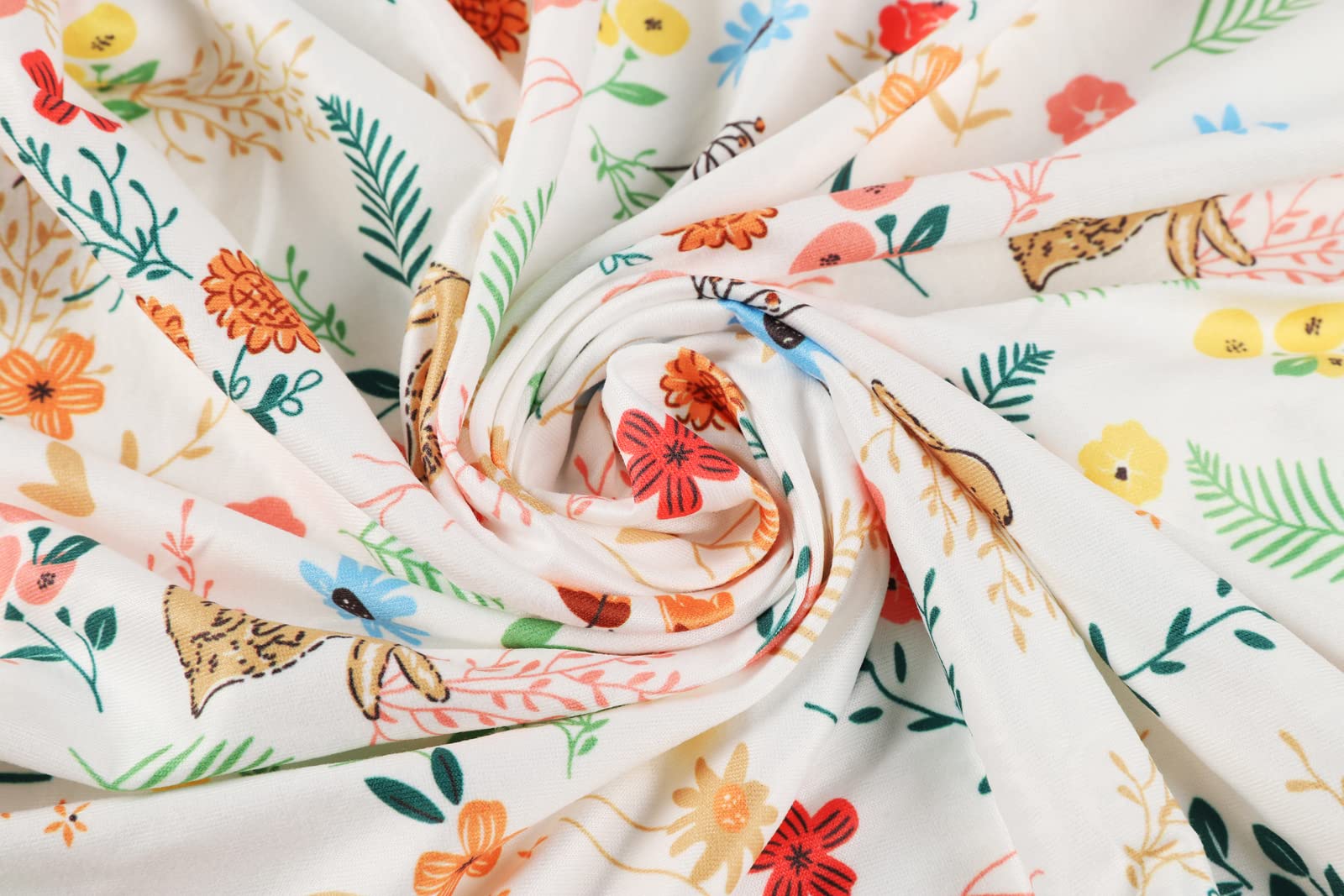 Onacosht owl print sheet creates a calming, cozy sleep environment.
