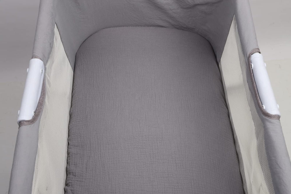 Onacosht muslin bassinet sheets easy-care design simplifies laundry and maintenance.