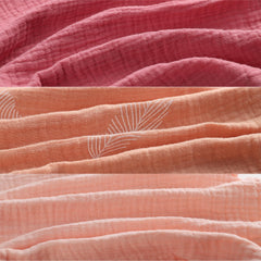 Onacosht muslin bassinet sheets 35x20 fit snugly with elastic edge