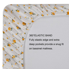Breathable 100% cotton muslin helps regulate baby temperature.