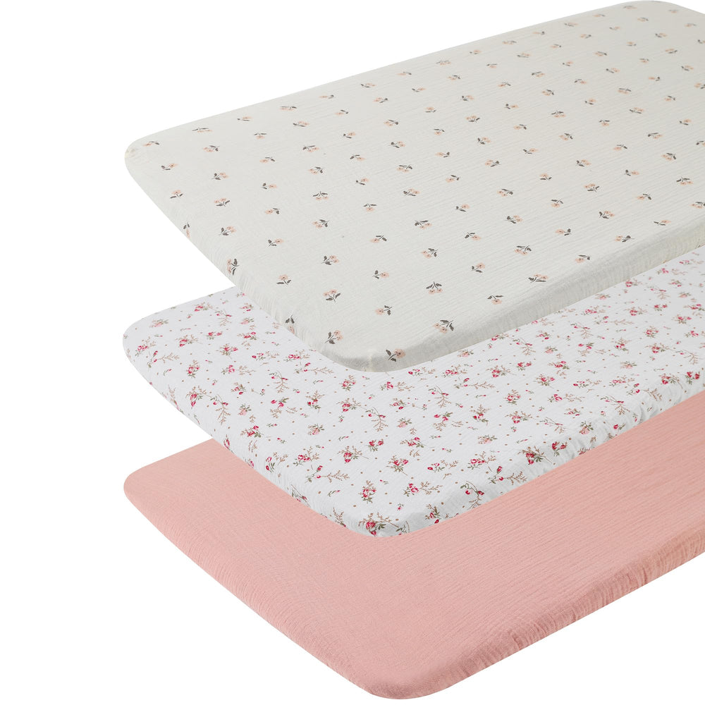 Onacosht bassinet sheets offer a smooth, wrinkle-free sleeping surface