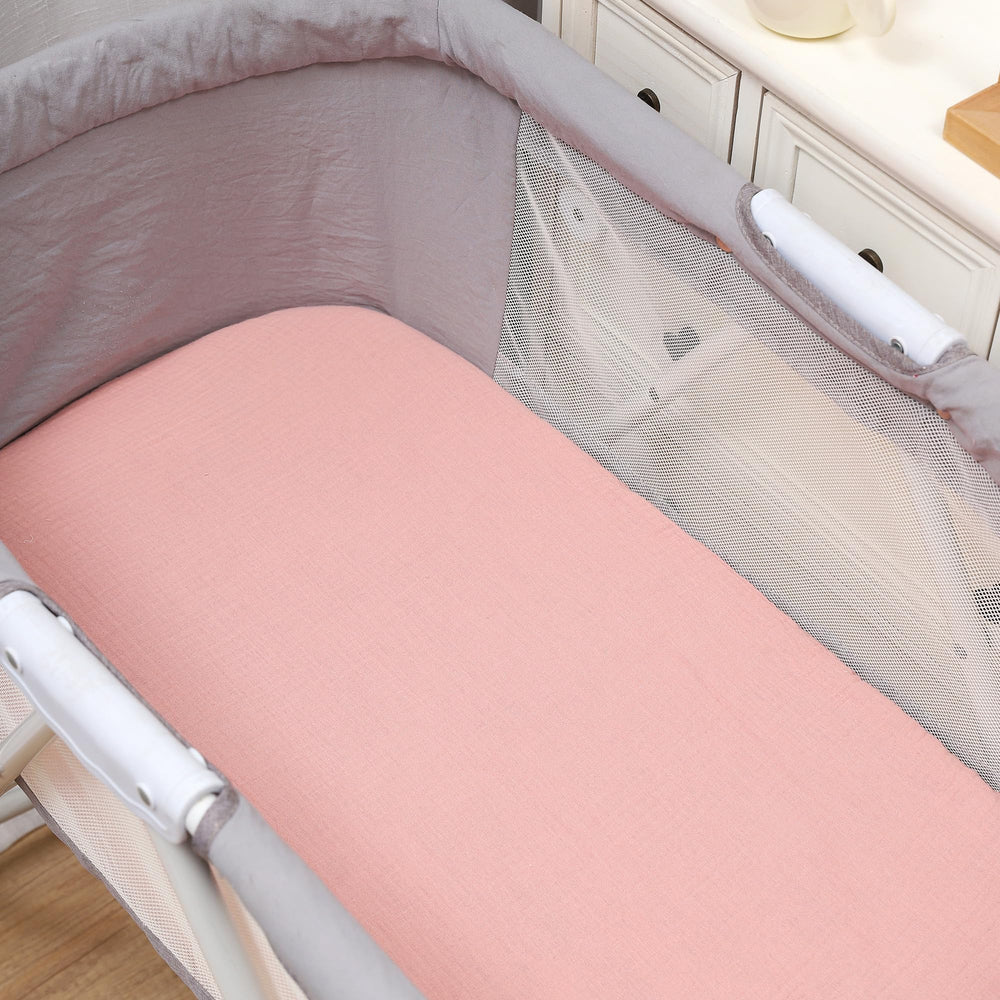 Onacosht skin-friendly muslin sheet supports baby comfort during sleep