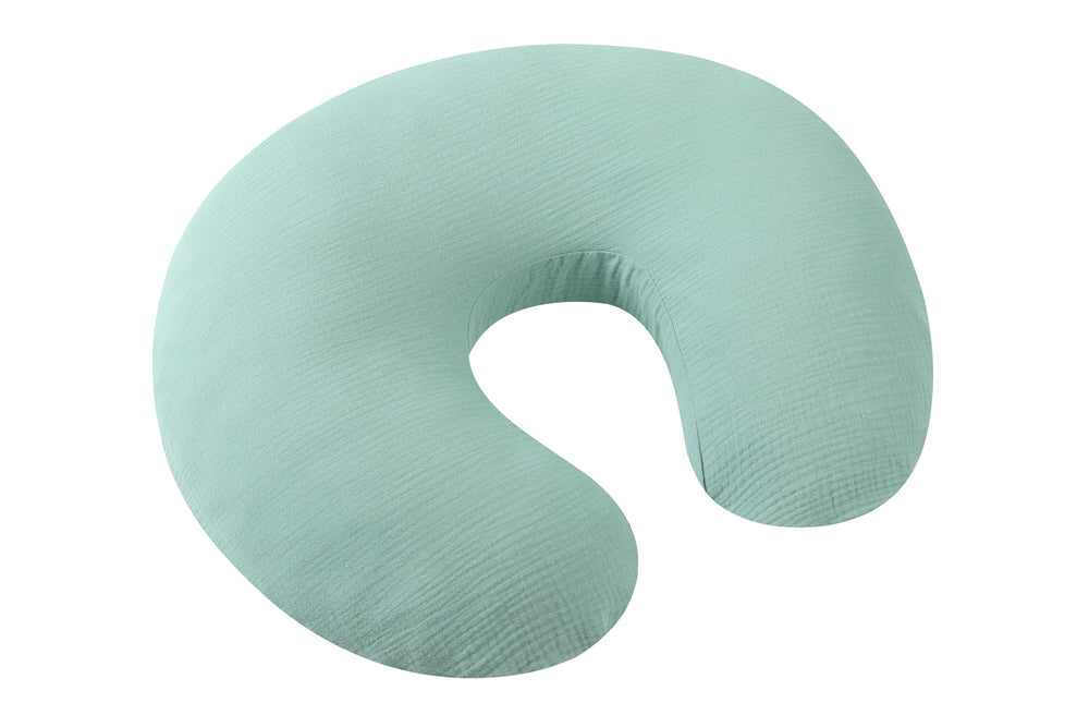 Onacosht cotton nursing pillow cover is gentle on baby skin