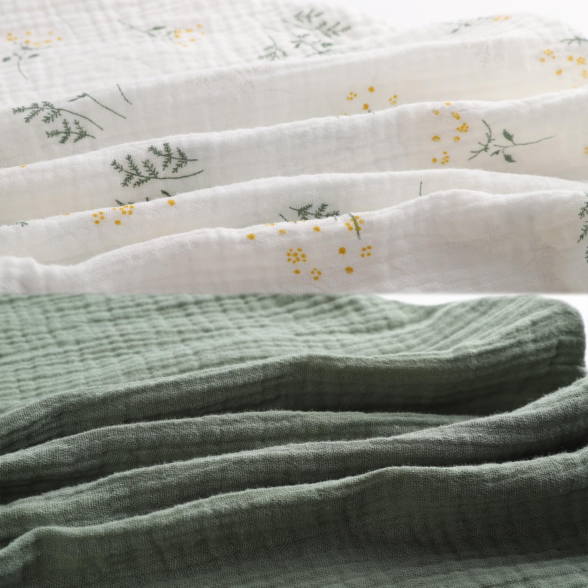 Onacosht muslin nursing pillow cover ultra-soft texture, lightweight and gentle on baby skin