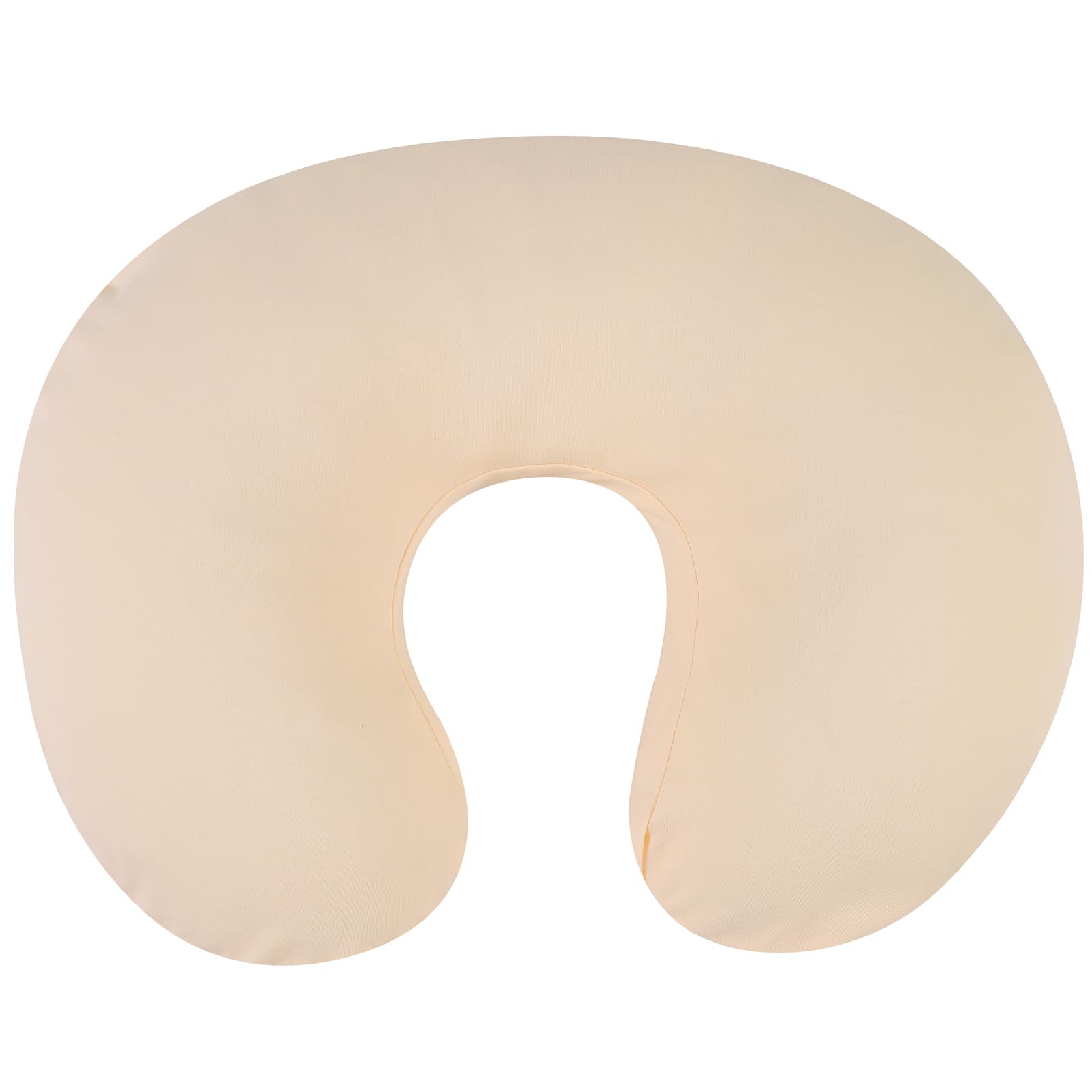 Onacosht nursing pillow cover organic cotton close-up texture for soft, breathable comfort.