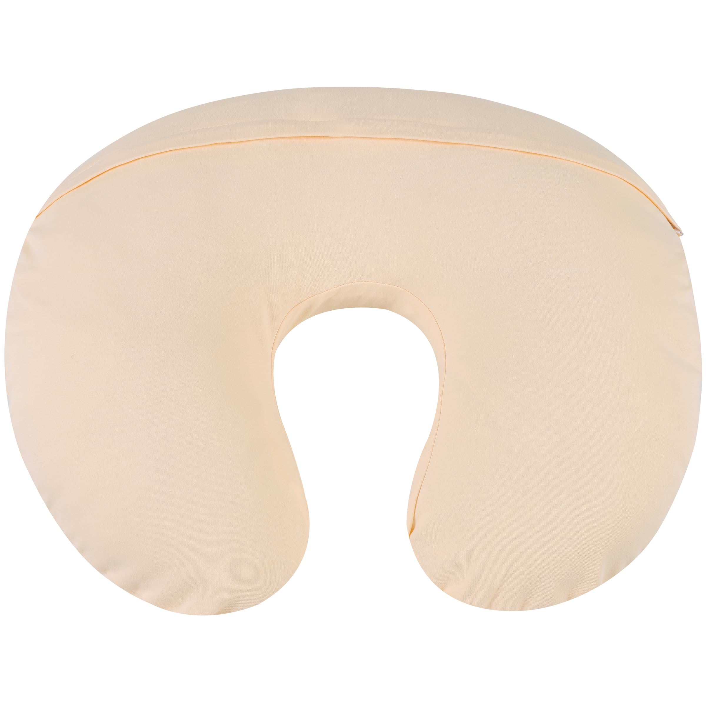 Onacosht nursing pillow cover pale yellow color option complements nursery decor.