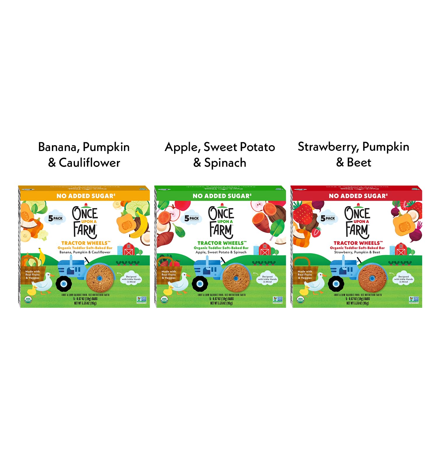 Once Upon a Farm Apple Sweet Potato Coconut Puffs, wholesome fruit-veg snack for kids