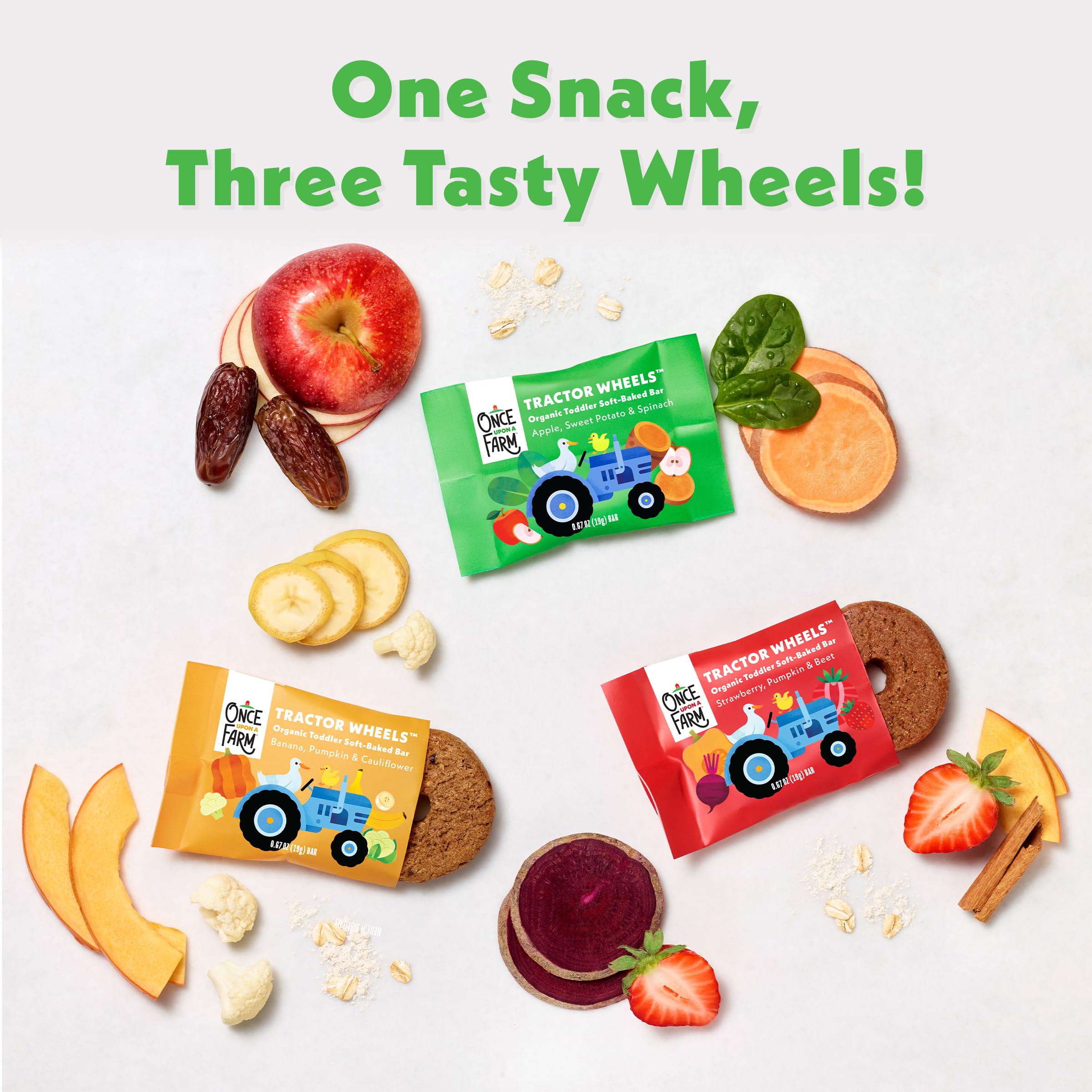 Once Upon a Farm oats and real fruits and veggies ingredient roundup