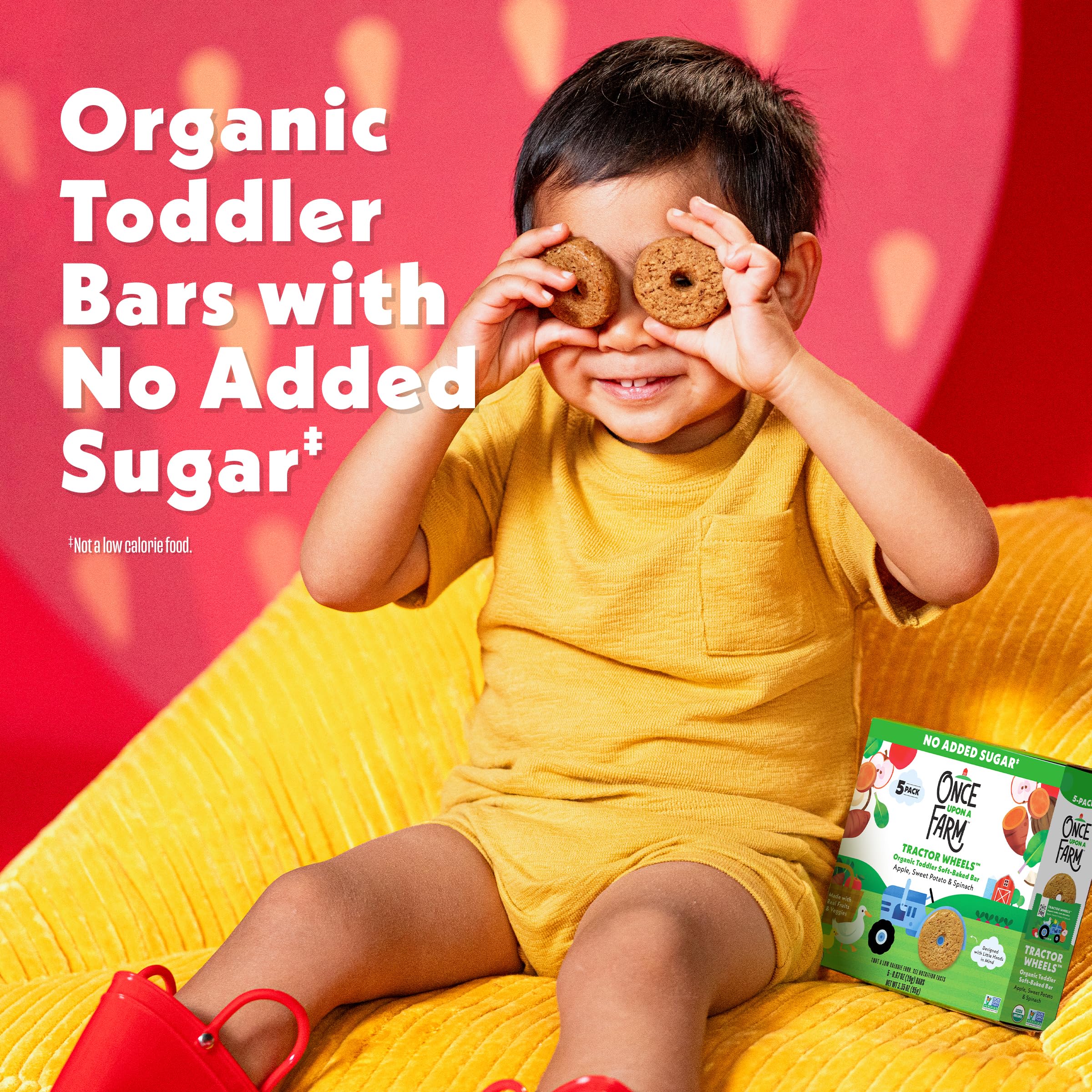 Once Upon a Farm kosher and non-GMO snack for peace of mind