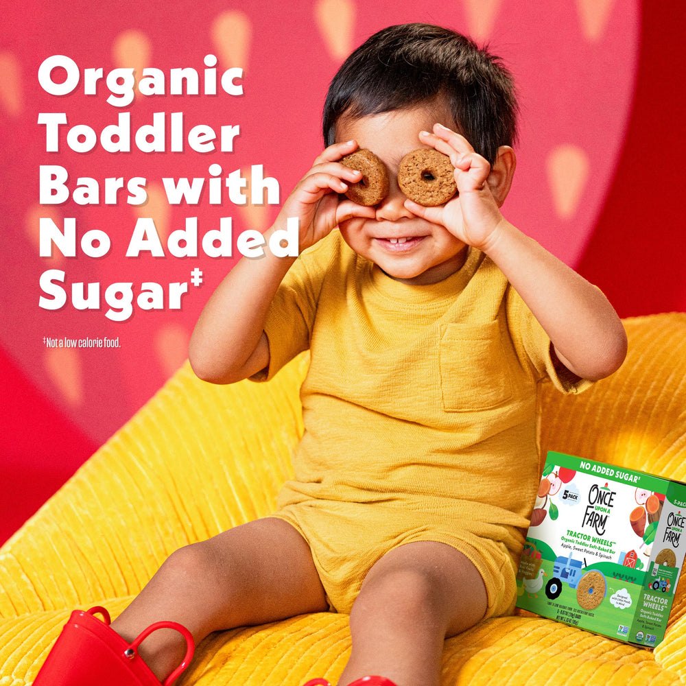 Once Upon a Farm kosher and non-GMO snack for peace of mind