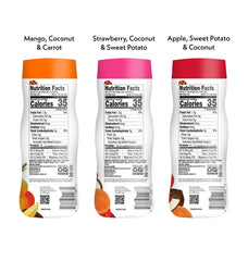 Once Upon a Farm Mixed Berry Coconut Melts, vibrant flavor for little tastes