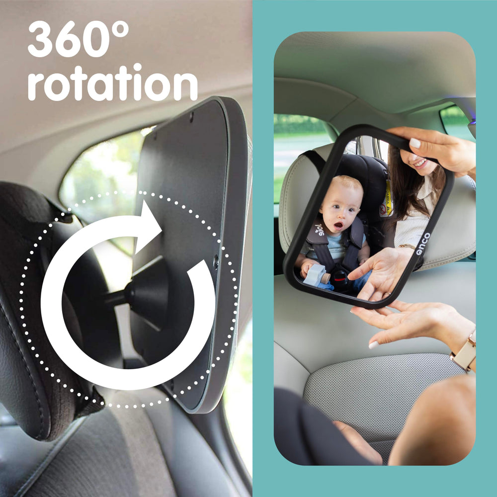 Onco baby car mirror backseat monitoring made simple during drives.