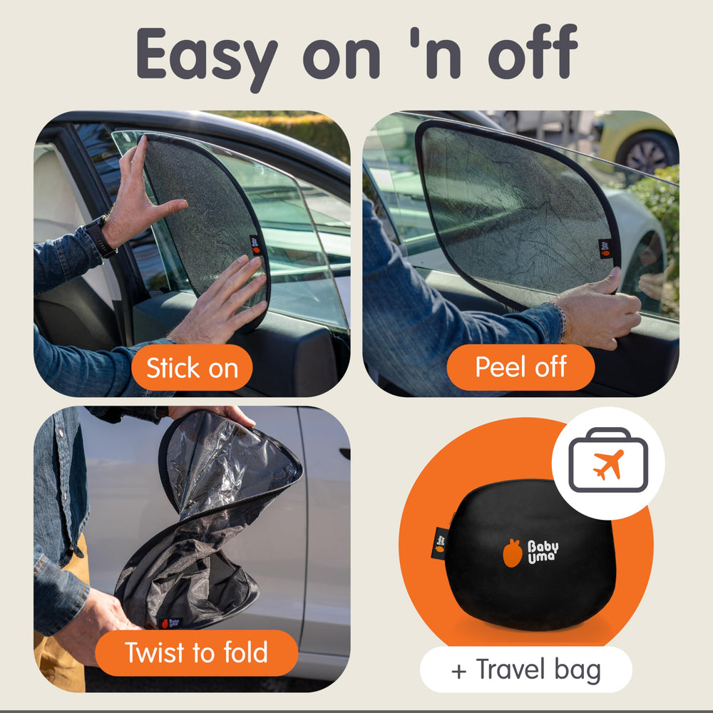 Onco travel-ready baby comfort setup for car trips
