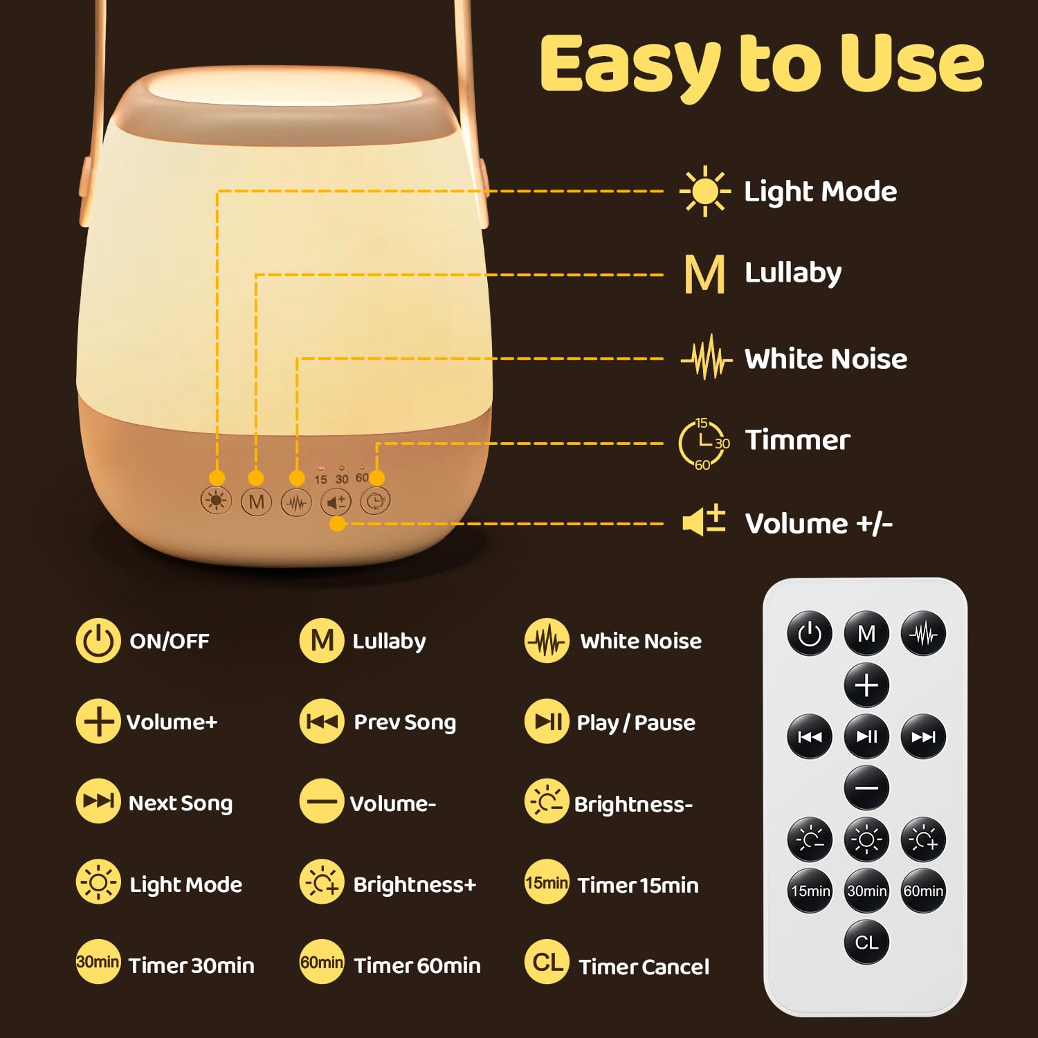 One Fire Cordless nursery lamp provides a safe, versatile lighting option.