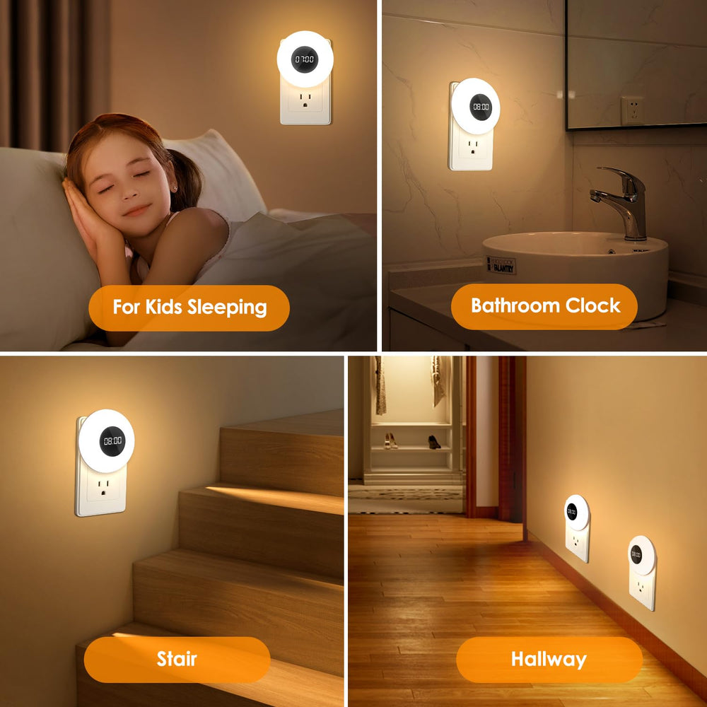 One Fire Night Light Clock compact form-factor suitable for tight spaces