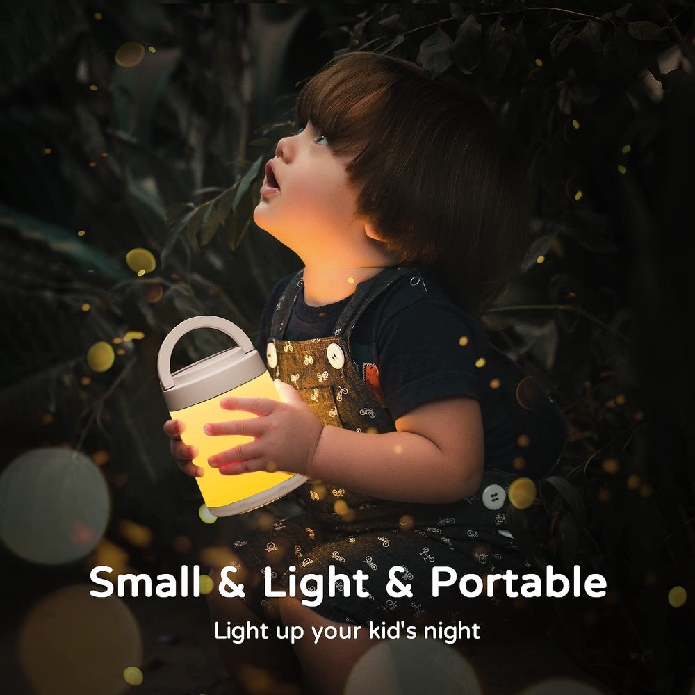 One Fire night light with rechargeable 1800mAh battery, cord-free.
