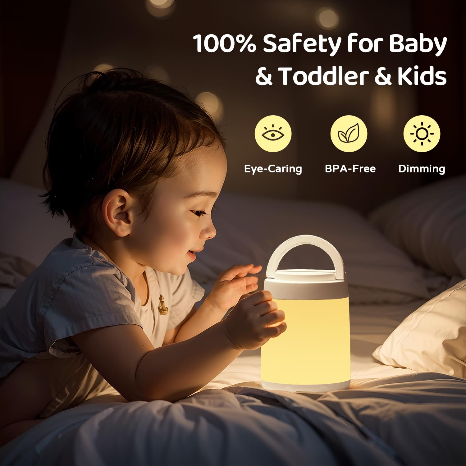 One Fire night light ideal for travel and camping.
