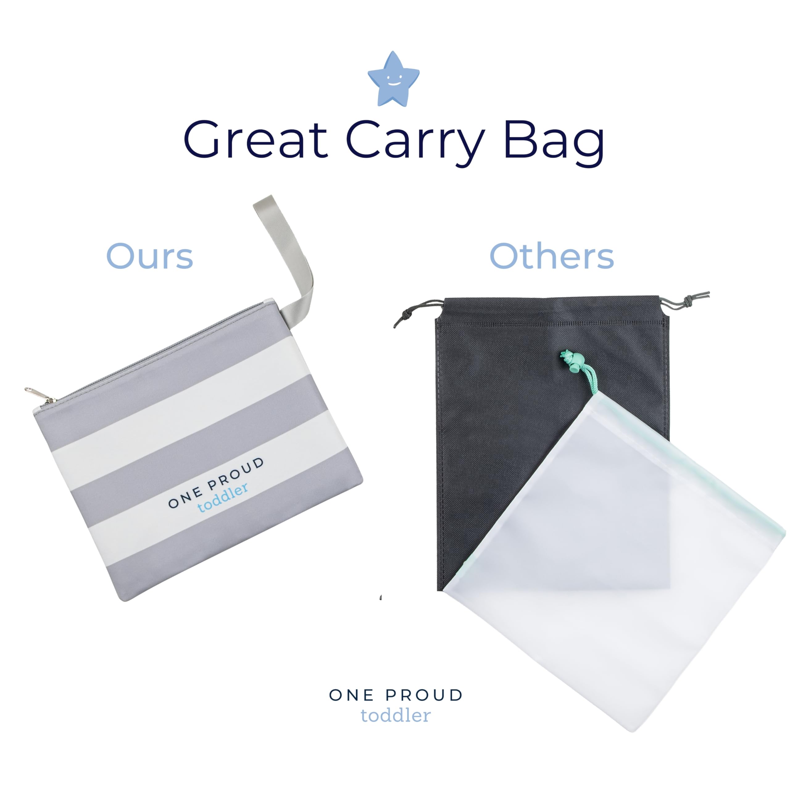 No-pinch locking hinges prevent finger pinching during setup on the go