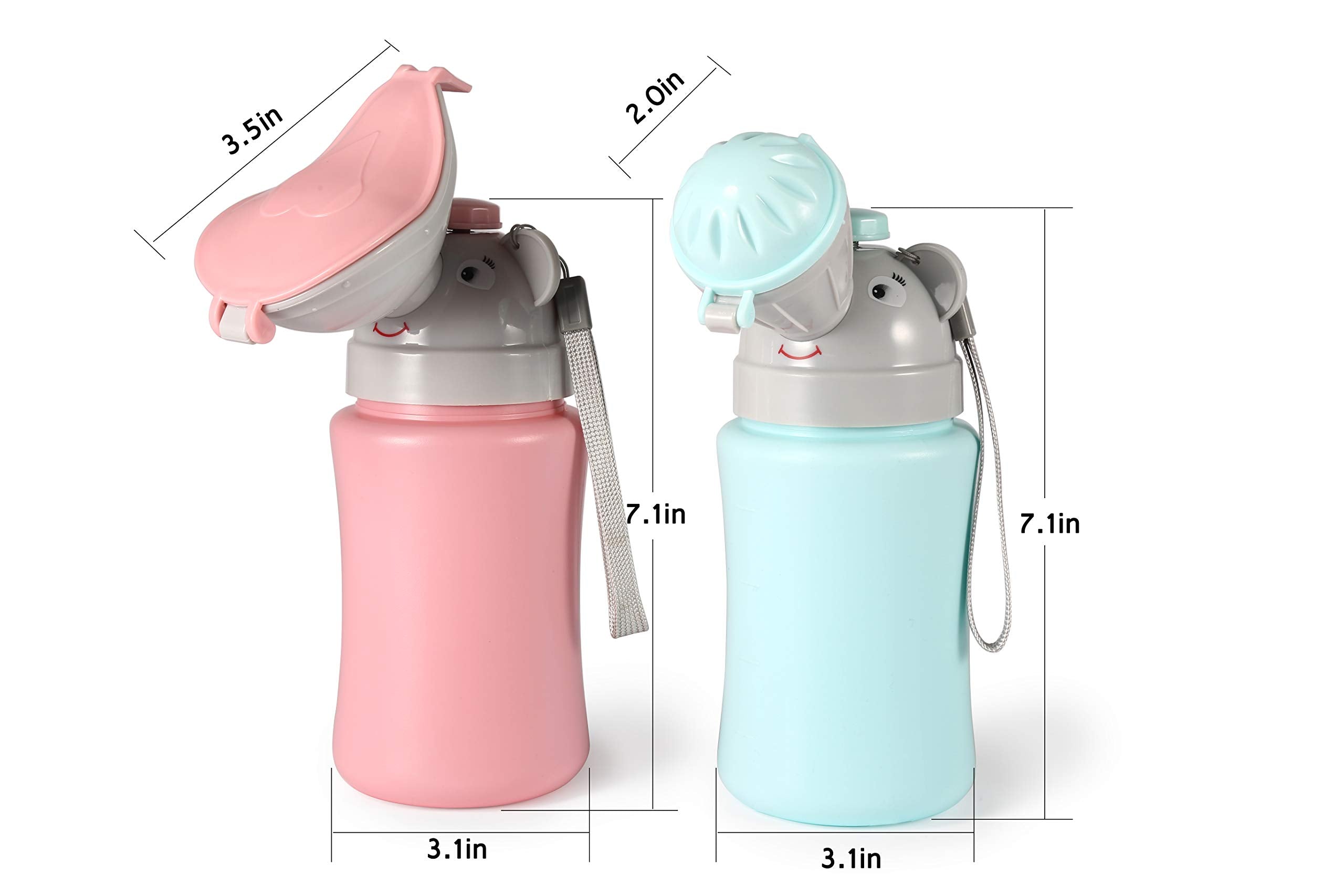 ONEDONE portable potty blue lightweight design ideal for on-the-go parents.