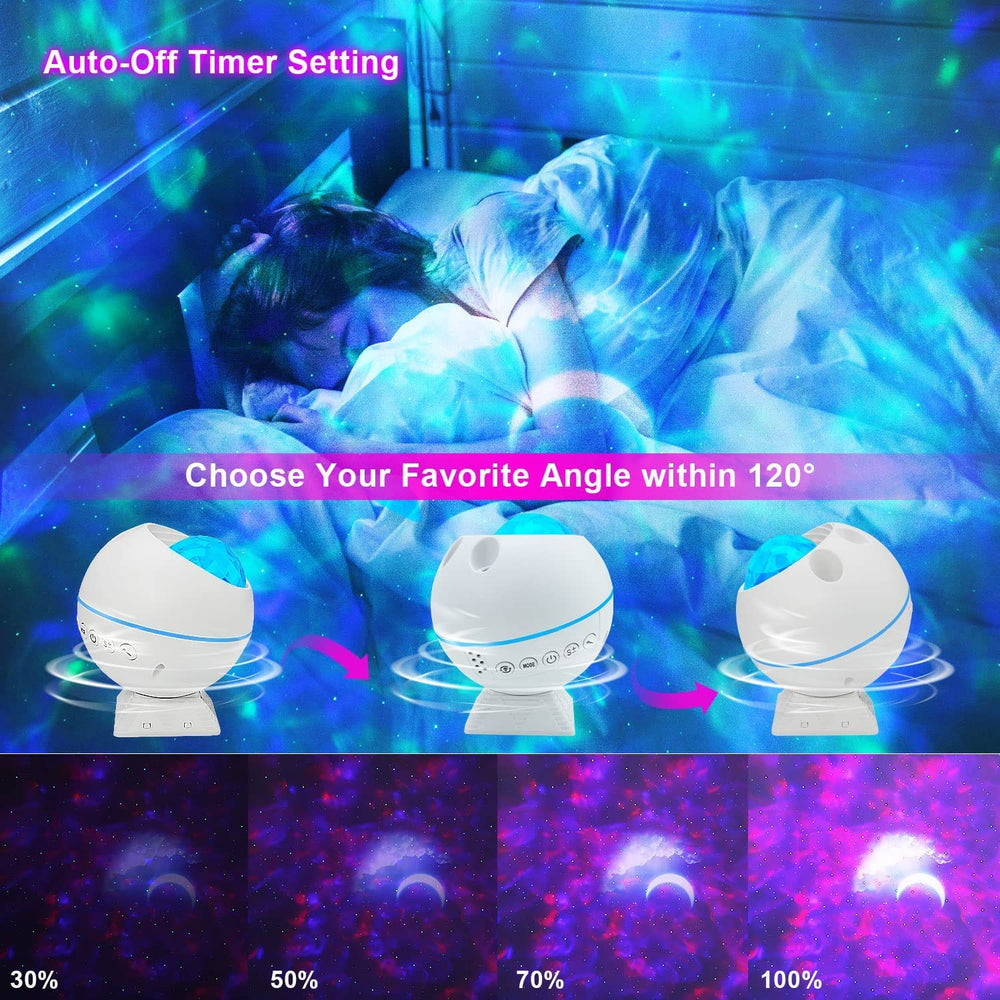 One Fire Galaxy Projector plug-and-play for immediate ambience
