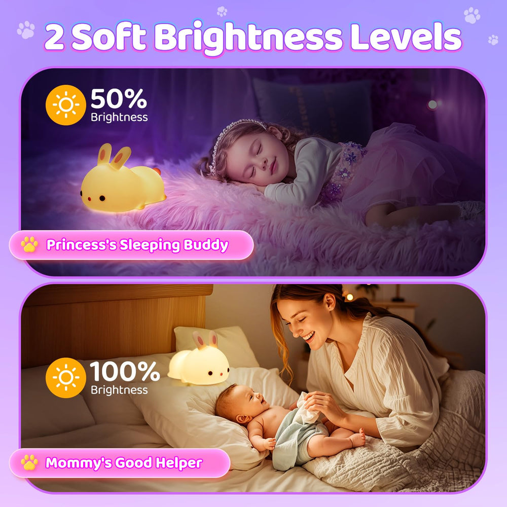 One Fire kawaii bunny room decor adds cheerful charm to a kid's space.